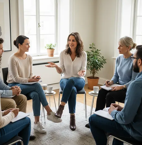 Groupe de travail en analyse de pratique.